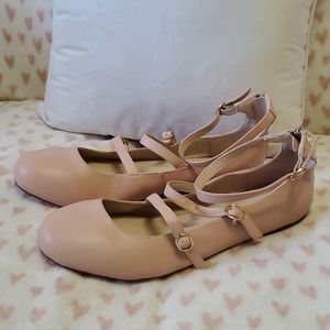 Torrid pink flats